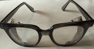 Clear View Safety Glasses Z87 Mesh Side Shields Sold 4 Frames Only VTG 4 Biker - Picture 1 of 7