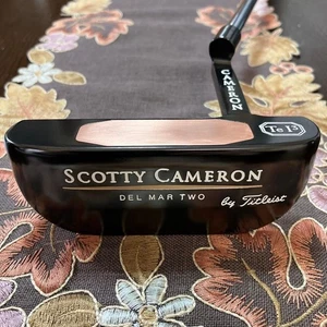 SCOTTY CAMERON Tel3 DEL MAR TWO 35in Putter RH With Head Cover - Picture 1 of 11