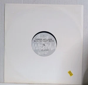 RARE Robbie Williams With Pet Shop Boys SHE'S MADONNA MIXES House Vinyl Record - Picture 1 of 3