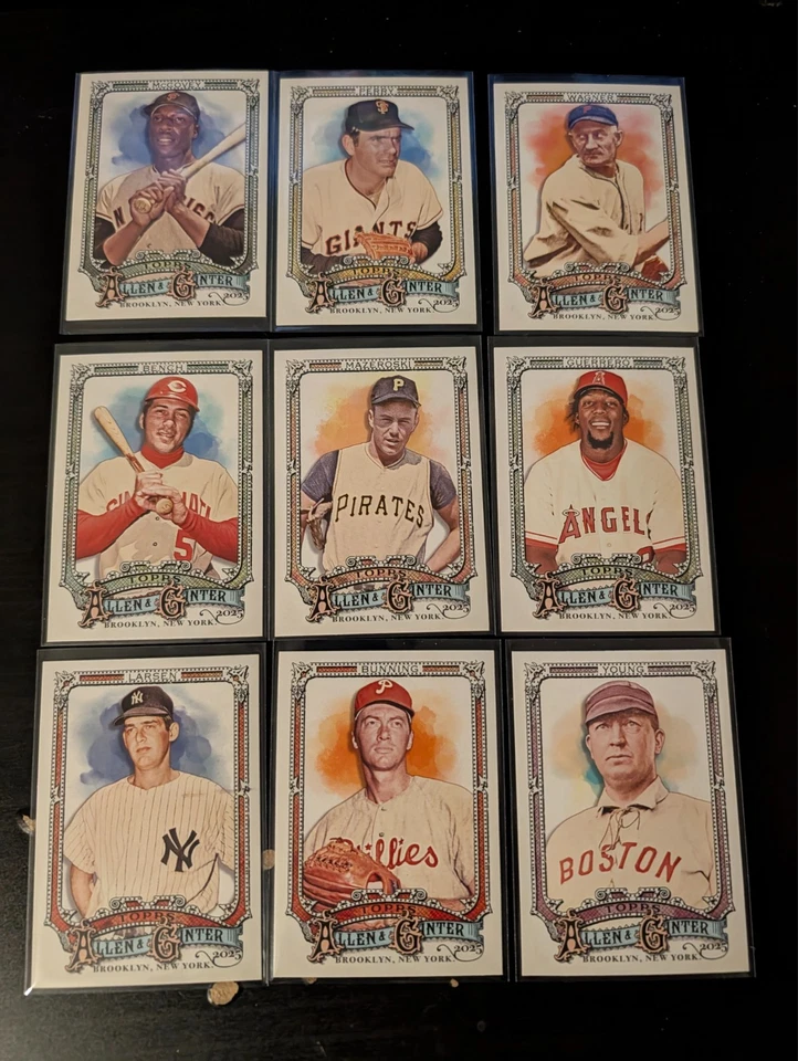 2025 Topps Allen & Ginter Mini Parallels SP refrator cromado você escolhe e economiza - Imagem 1 de 1