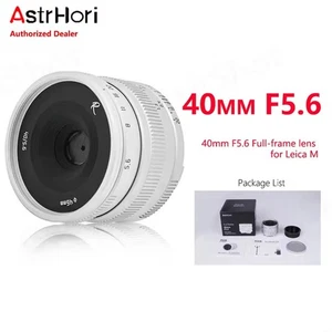 AstrHori 40mm F5.6 Wide Angle Full Frame Manual Prime Lens for Leica M-Mount - Picture 1 of 8