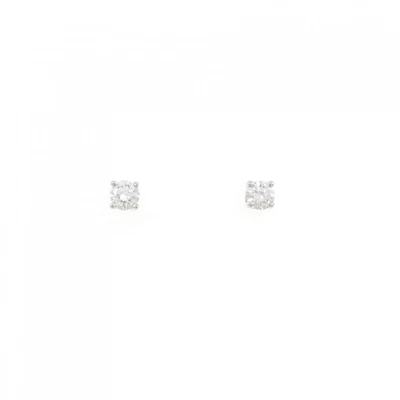 Authentic Tiffany & Co. solitaire Earrings  #260-007-041-7050 - Image 1 of 4