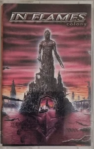 IN FLAMES  COLONY audio music cassette tape - Picture 1 of 2