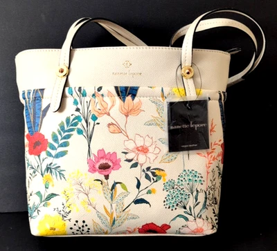Nanette Lepore Bag Makena Shopper Summer Botanical Floral Shoulder Strap Tote - Image 1 of 4