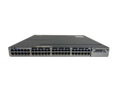 Cisco Catalyst WS-C3750X-48PF-S 48 Port PoE Switch 90 Day Warranty - Image 1 of 4