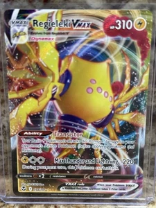 Regieleki Vmax - 058/195 Silver Tempest Ultra Rare Pokemon - NM/MINT - Picture 1 of 2