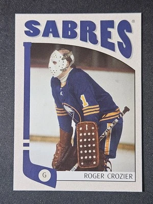 04-05 In The Game Roger Crozier Franchise Legends 🚨🚨🚨 Buffalo Sabres  - Image 1 of 2