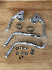 Vintage Weinmann and DIA-COMPE brake levers and Hardware Off Raleigh Bike - Picture 1 of 8