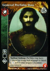 General Perfidio Díos [Drittes Set] - VTES Karte - Bild 1 von 2