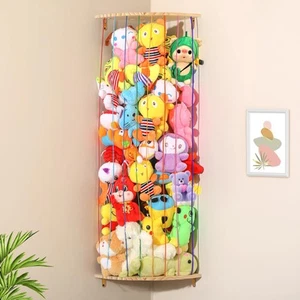 Stuffed Animal Storage Toy Organizer, Stuffed Animal Hammock Corner Plushie N... - Picture 1 of 7