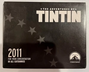 TINTIN : For Your Consideration DVD MOVIE 2011 Academy Award Screener - Imagen 1 de 3
