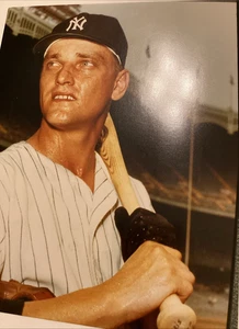 Roger Maris 8x10 Farbfoto New York Yankees Schlagpose moderner Nachdruck - Bild 1 von 6