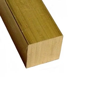 2" X 2" X 16" 360 BRASS SOLID BLANK SQUARE FLAT PLATE - Picture 1 of 1