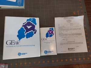 Vintage User Guide GEnie General Electric Network for Information Exchange - Zdjęcie 1 z 5
