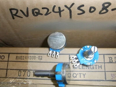 1X | 5X | 20X | RVQ24YS08-02-B502 TOCOS Rotational 2M cycles 0.15 W 5kΩ IP64 - Image 1 of 2