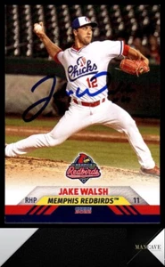 2022 Choice Memphis Redbirds #27 Jake Walsh Signed Auto Memphis Redbirds - Picture 1 of 2