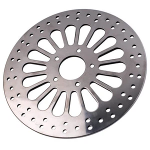 Polished 11.5" Front Disc Brake Rotor New Fit For Harley Softail 1984-2013 - Picture 1 of 5
