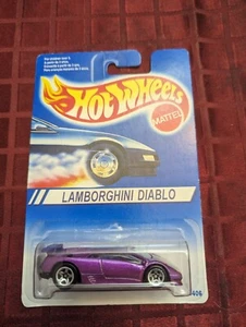 Hot Wheels Lamborghini Diablo 1990/1994 Purple/Blue - Made In Malaysia New - Bild 1 von 1