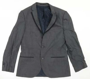 Chaqueta Blazer River Island Gris Viscosa para Hombre Talla 38 - Imagen 1 de 12