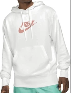 Felpa con cappuccio pullover Nike Giannis Freak da uomo bianca taglia small Da5691-121 nuova con etichette - Foto 1 di 7