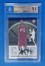 2003/04 TOPPS PRISTINE #101 LEBRON JAMES ROOKIE BGS 9.5