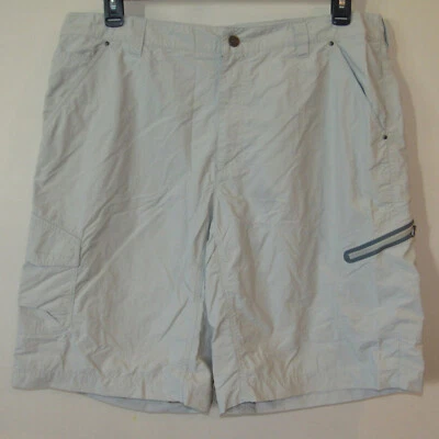 Columbia GRT Omni Shade Beige Cargo Outdoor Quick Dry Shorts Men's sz 38 - Image 1 of 3