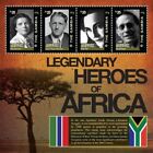 Gambia 2011 - Legendry Heroes - Sheet of 4 stamps - Scott #3352 - MNH
