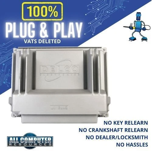 Chevrolet Malibu 1998 2,4 L 16245305 ECU ECM PCM computadora VATS eliminar Foto 1 de 4