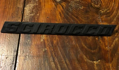 VW Scirocco MK1 emblema 75-81 OEM Volkswagen 531853687 Foto 1 de 4