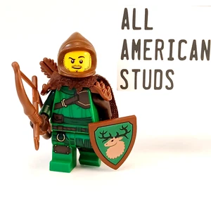 LEGO Castle Elven Dark Forestmen Minifigure Rogue Knight BAM Warrior Forestman - Picture 1 of 10