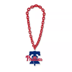 Philadelphia Phillies Necklace Big Fan Chain - Picture 1 of 1