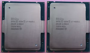 2x Intel Xeon E7-4880v2 15-Core 2.5GHz SR1GM LGA2011 37.5MB Cache Processor CPU - Picture 1 of 2