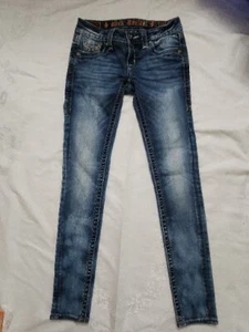 Rock Revival Women's Alivia Skinny Jean's Size 25 Waist 28/31 Inseam - Picture 1 of 11