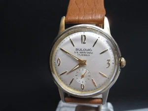 B500 ⭐⭐Vintage " Bulova`S u. S.Army Mov. " Hand Wound watch ⭐⭐ - Picture 1 of 21