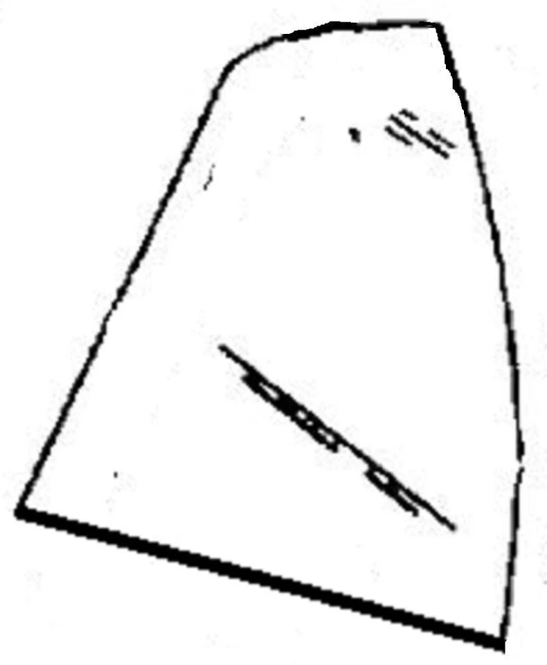 Se adapta a Pontiac Catalina 1977-1979 cupé de 2 puertas lado izquierdo cuarto de vidrio Foto 1 de 1