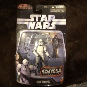 Star Wars Episode III Heroes & Villains Clone Trooper #5 von 12 Hasbro 2006 - Bild 1 von 2