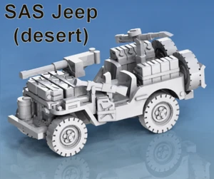 British - SAS Jeep - variations  (3) - Picture 1 of 6
