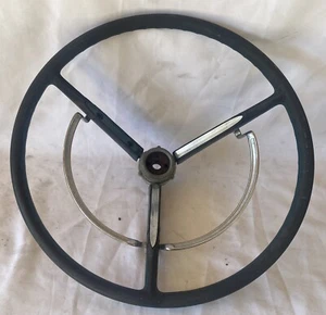 Volante Mercury 1956 vintage con anillo de bocina necesita restauración - Imagen 1 de 12