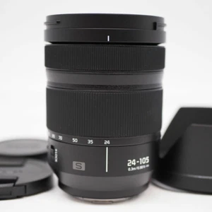 Panasonic Lens LUMIX S 24-105mm F4 MACRO O.I.S. From Japan Tested Working Good - Picture 1 of 9