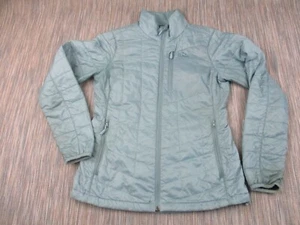 L.L.Bean Jacket Women Extra Small Grey Quilted Hiking Windbreaker Primaloft - Picture 1 of 14