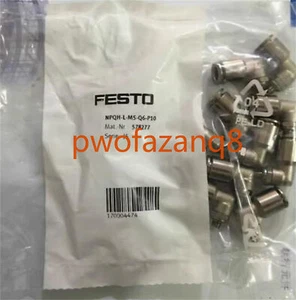 1 PCS NEW FESTO L-Typ Metall M5 Ellenbogen NPQH-L-M5-Q6-P10 578277 - Bild 1 von 3