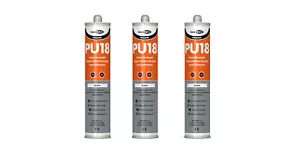 3x Bond it PU18 Polyurethan Kleber & Dichtmittel schwarz 310ml - Bild 1 von 1