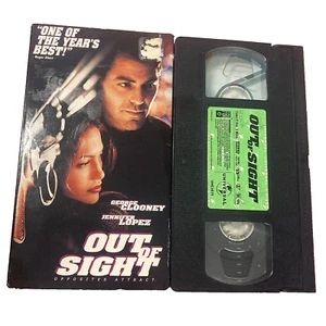 Out of Sight (1998), VHS Movie, Universal Home Video (1999), Soderbergh x J. Lo - Picture 1 of 2