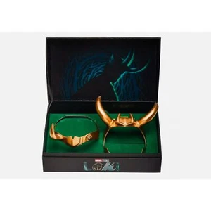 Marvel Studios Loki Horned Helmet Set Exclusive, Limited Edition, Brand New - Picture 1 of 2