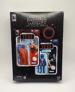 STAR WARS BLACK SERIES CARBONIZED EMPEROR'S ROYAL GUARD & TIE FIGHTER PILOT 2 PK - Picture 1 of 3
