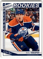 2013-14 O-Pee-Chee Nail Yakupov Rookie #501 Edmonton Oilers
