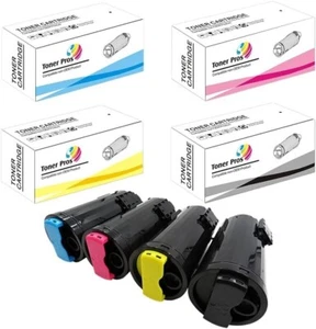 TONER PROS 106R03862,3,4,5 for Xerox VersaLink C500 C505, Made in USA - Picture 1 of 5