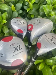 ⭐️Top Flite Men's 460CC Driver Set⭐️4H, 5H, 3W, Driver⭐️Steel Sft⭐️NICE Grip⭐️ - Picture 1 of 24
