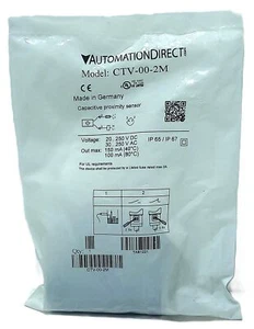 Automation Direct CTV-00-2M 20-250VDC/30-250VAC Capacitive Proximity Sensor - Picture 1 of 5