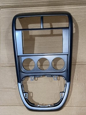 2003-2006 Honda Element painel painel de acabamento moldura rádio painel surround OEM prata 03-06 - Imagem 1 de 4